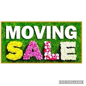 Moving Sale happening!